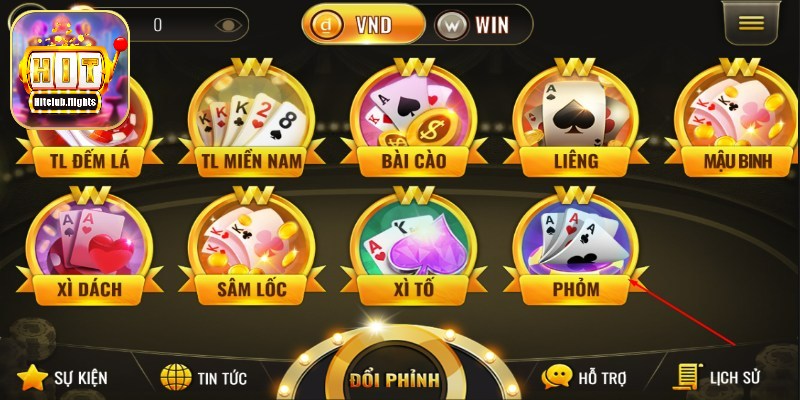 Luật Chơi Phỏm Chi Tiết, Game bài