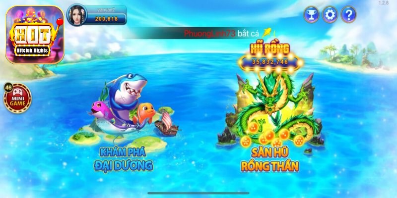 Game thủ khám phá đại dương săn tiền vàng cùng cổng game Hit Club